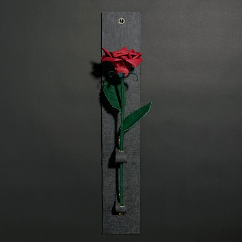 Leather Rose - Rouge